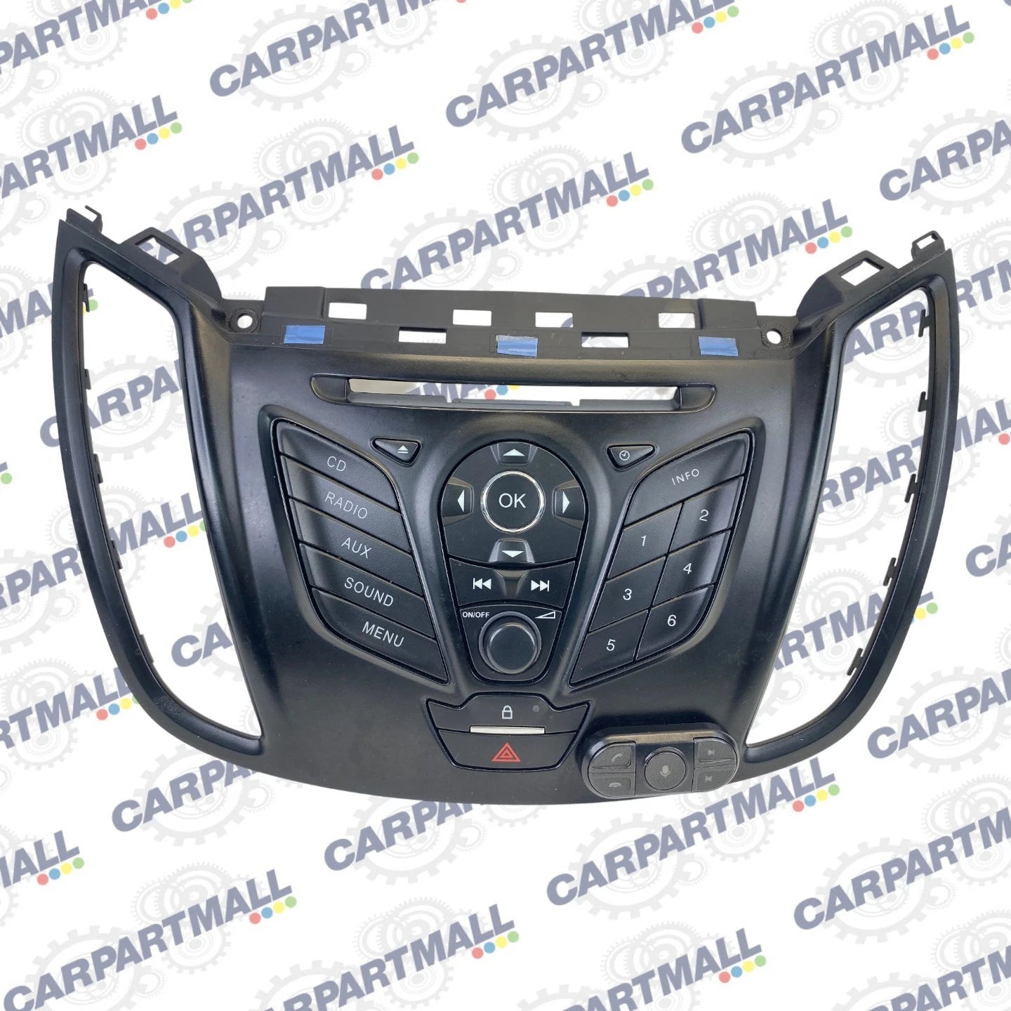 2013-2016 Ford Escape AM/FM Radio Faceplate Control Panel CJ5T18K811AC OEM