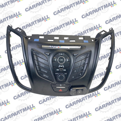 2013-2016 Ford Escape AM/FM Radio Faceplate Control Panel CJ5T18K811AC OEM