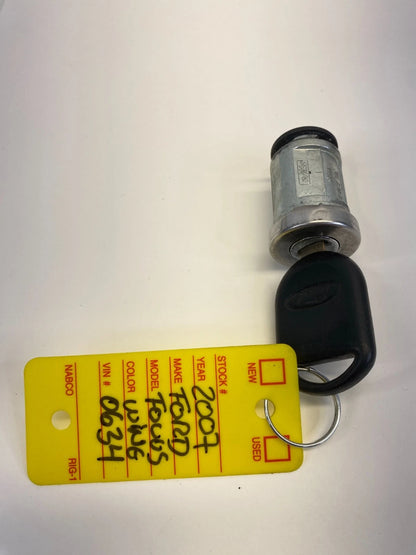 2000-2007 FORD FOCUS IGNITION SWITCH LOCK CYLINDER WITH KEY OEM FACTORY