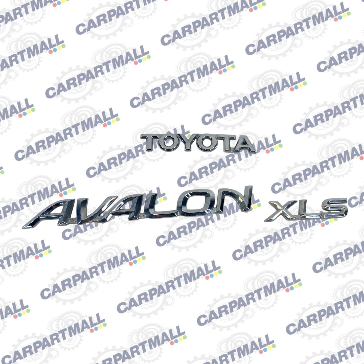 2000-2004 Toyota Avalon XLS Rear Trunk Lid Emblem Logo Nameplate Set OEM