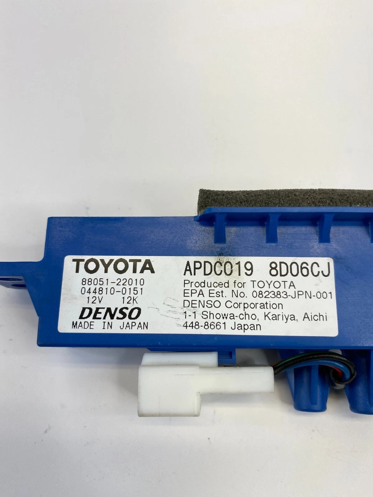 2007-2011 TOYOTA CAMRY GENERATOR CONTROL COMPUTER FRONT OEM FACTORY 88051-22010