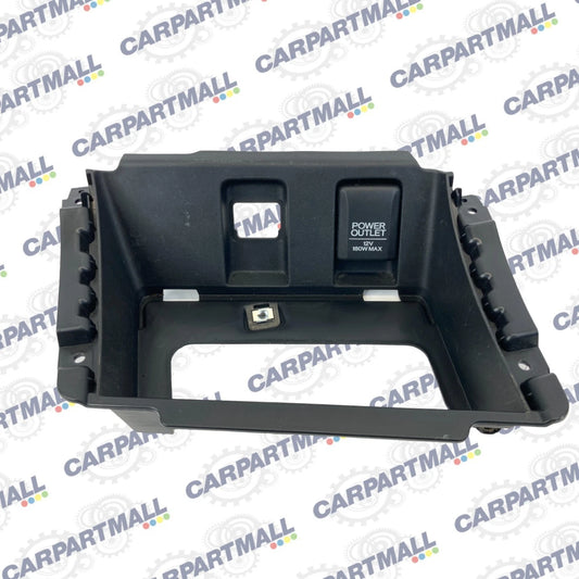 13-15 HONDA CIVIC LX SEDAN CENTER CONSOLE TRAY POWER OUTLET BEZEL 77295-TR6-C0