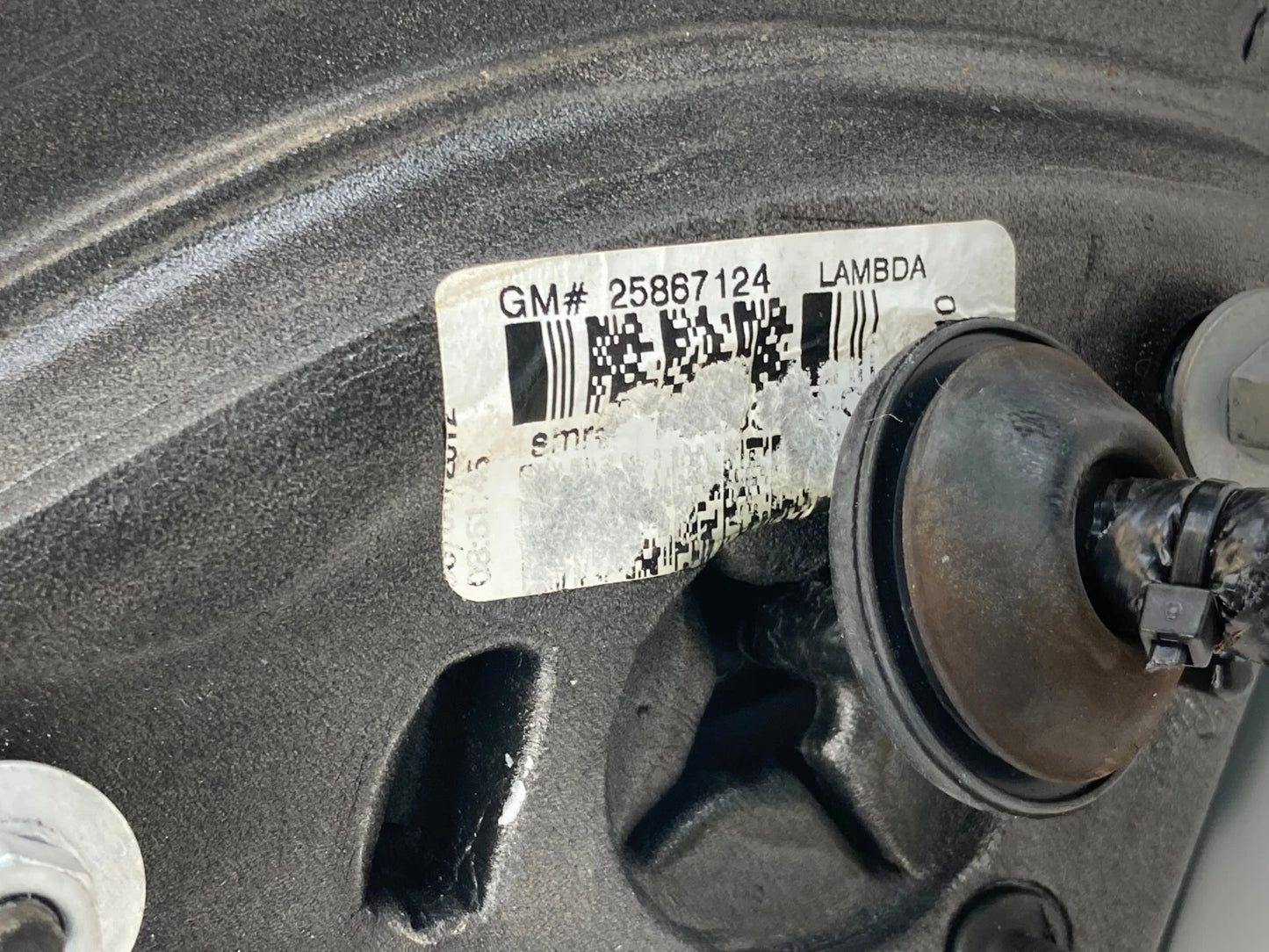 08-12 BUICK ENCLAVE LEFT SIDE VIEW POWER MIRROR W TURN SIGNAL LIGHT 25867124 OEM