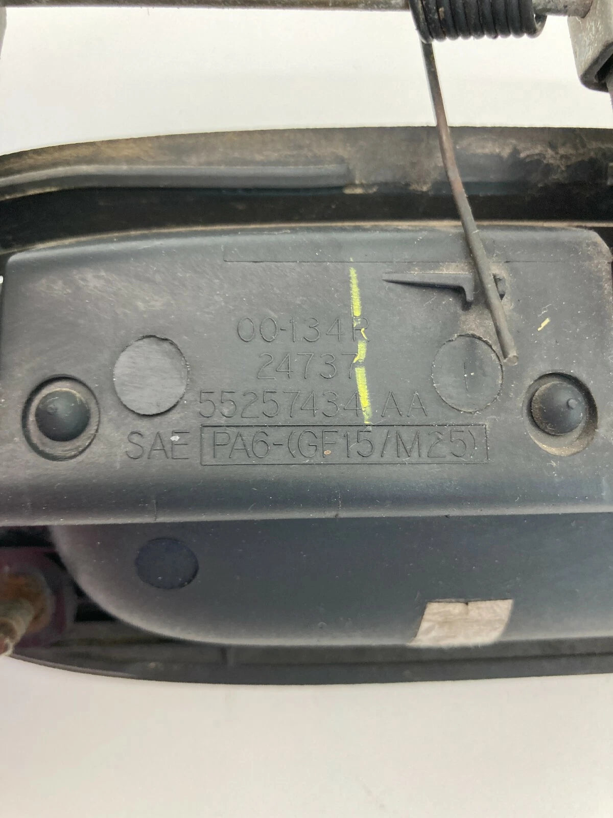 00 01 DODGE DAKOTA 98-01 DURANGO FRONT RIGHT SIDE EXTERIOR DOOR HANDLE FR RH OEM