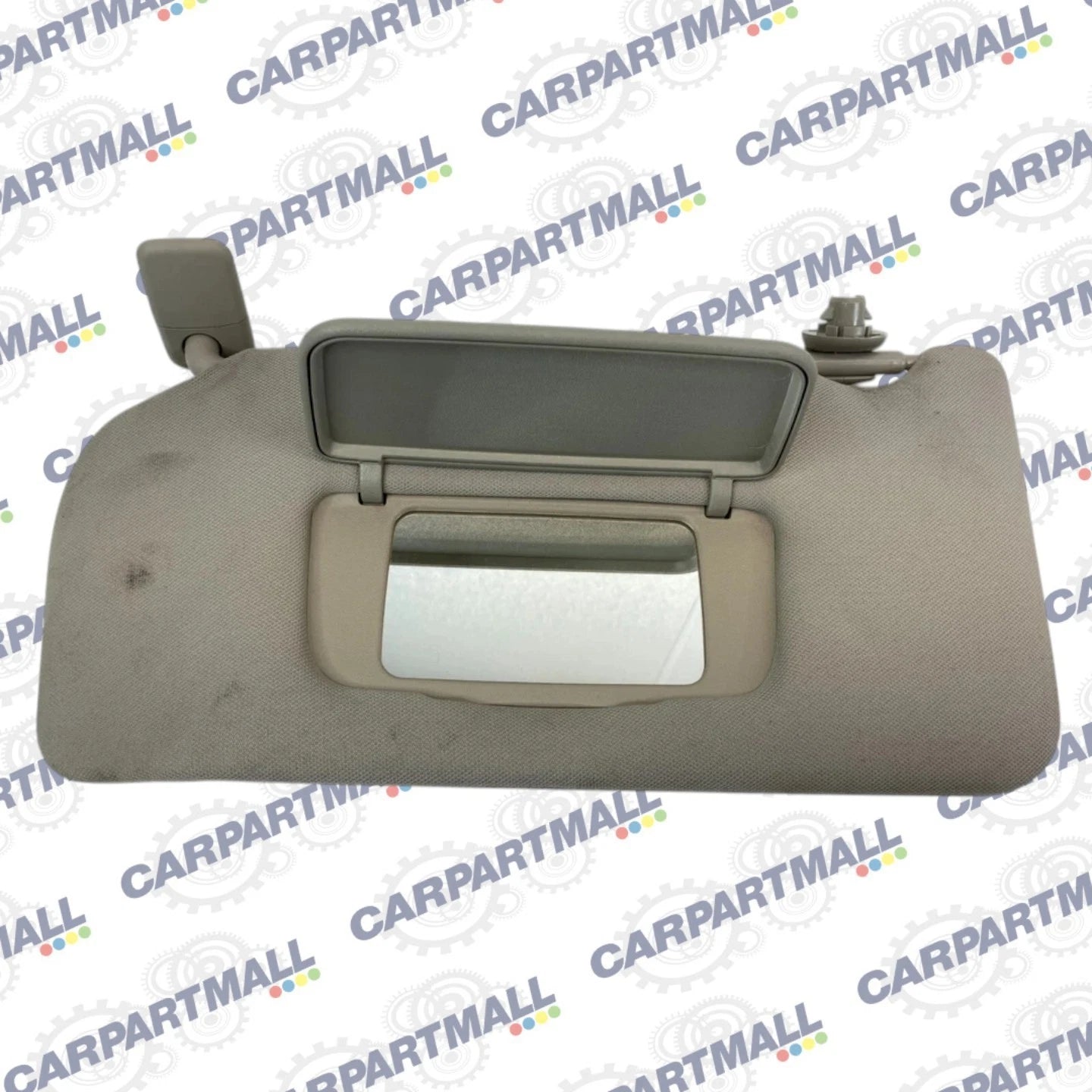 2008 2009 NISSAN ALTIMA LEFT DRIVER SIDE SUNVISOR SUN VISOR SHADE W/ MIRROR OEM