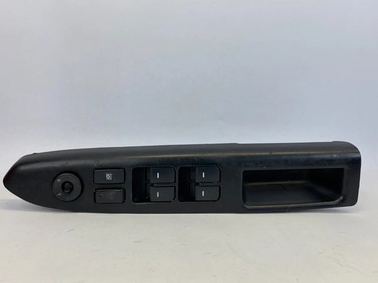 2010-2013 KIA SOUL FRONT LEFT MASTER POWER WINDOW SWITCH BEZEL BLACK OEM