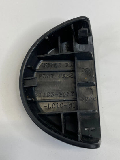 2003-2007 HONDA ACCORD COUPE REAR RIGHT PASSENGER FOOT COVER CAP TRIM 81195-SDN