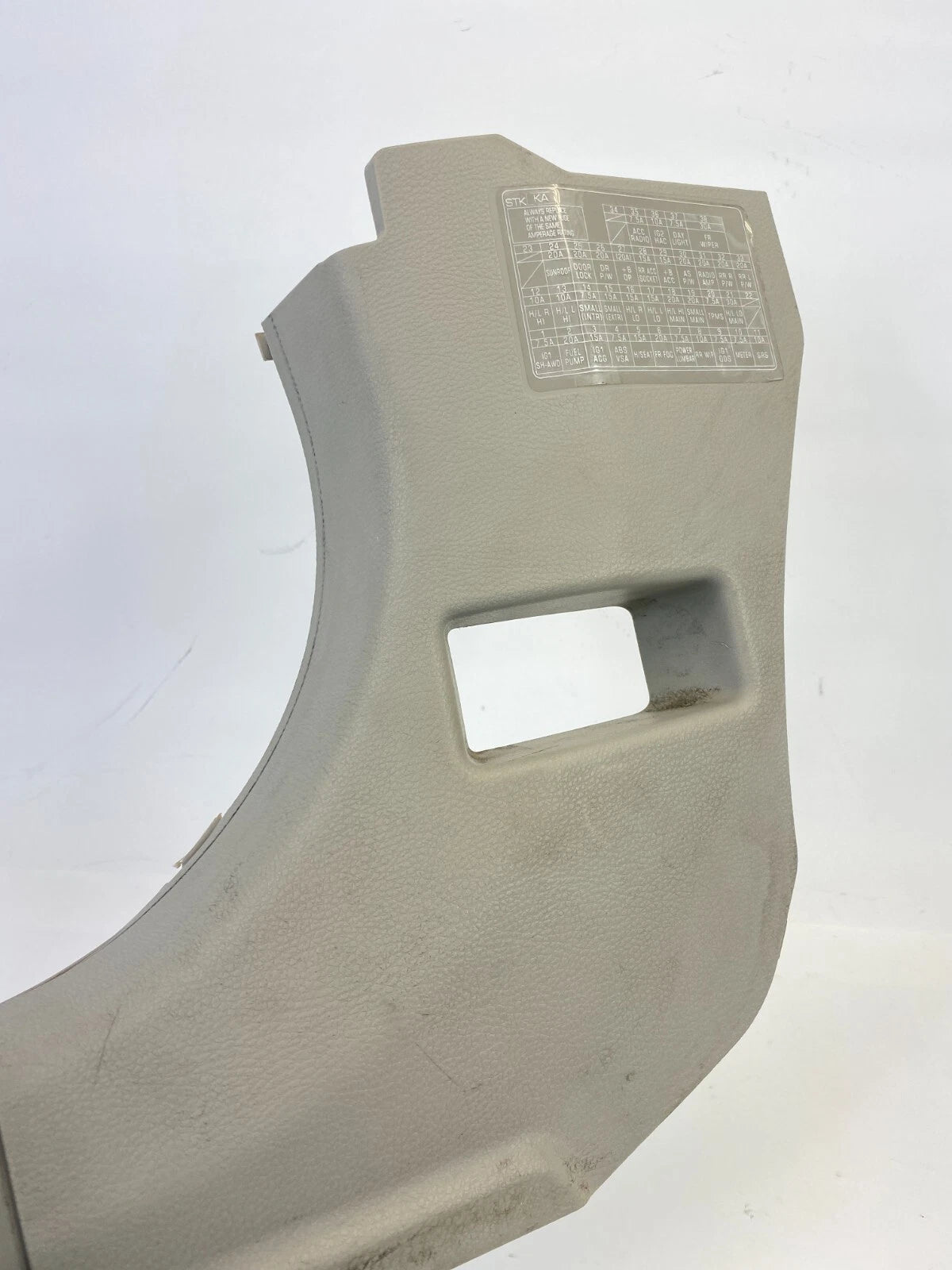 07-12 ACURA RDX LOWER DASH LEFT SIDE KICK PANEL COVER TRIM 83161-STK-A000 OEM