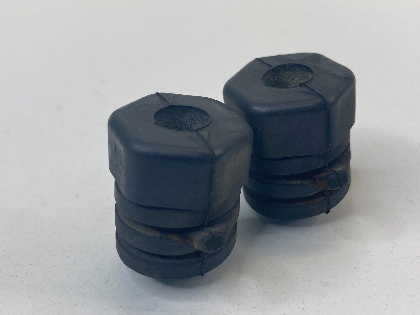 2007-2012 Mazda CX-7 07-15 CX-9 Hood Rubber Stopper Stop Set Pair OEM