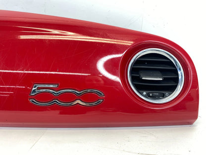 2012-2015 Fiat 500 Dash Trim Bezel Panel With Air Vent & Switches 1SC361R1AC OEM