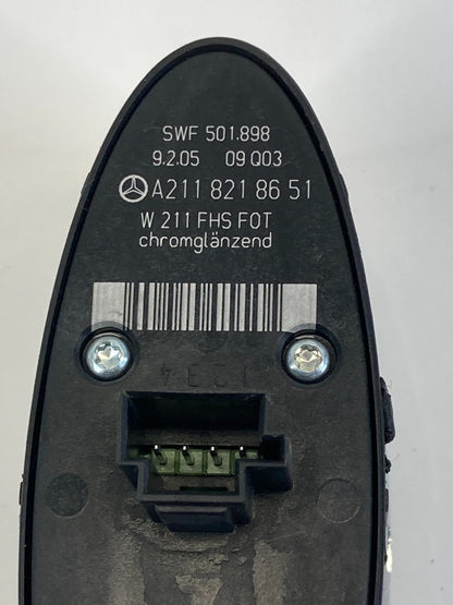 2006 Mercedes-Benz CLS500 Rear Right Side Door Power Window Switch 211-821-86-51
