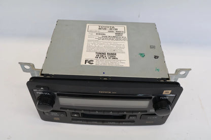 2005 2006 TOYOTA TUNDRA CREW RADIO AM FM CD RADIO RECEIVER PLAYER 861200C130 OEM