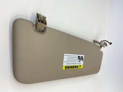 2009 2010 BMW 535I XDRIVE SUNVISOR LEFT DRIVER SIDE SUN VISOR SHADE ASSEMBLY OEM