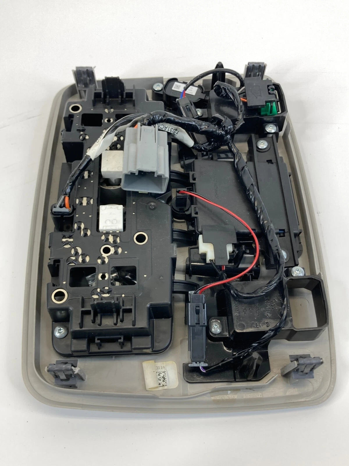 09-12 GMC ACADIA ROOF OVERHEAD CONSOLE DOME MAP LIGHT SUNROOF SWITCH 2034068-31