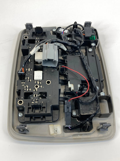 09-12 GMC ACADIA ROOF OVERHEAD CONSOLE DOME MAP LIGHT SUNROOF SWITCH 2034068-31