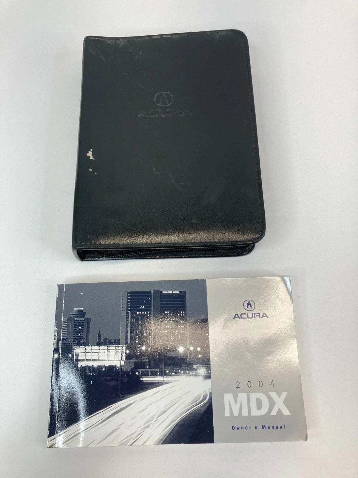 2004 04 ACURA MDX OWNERS MANUAL CONSUMER INFO WARRANTY BOOK W/ CASE OEM