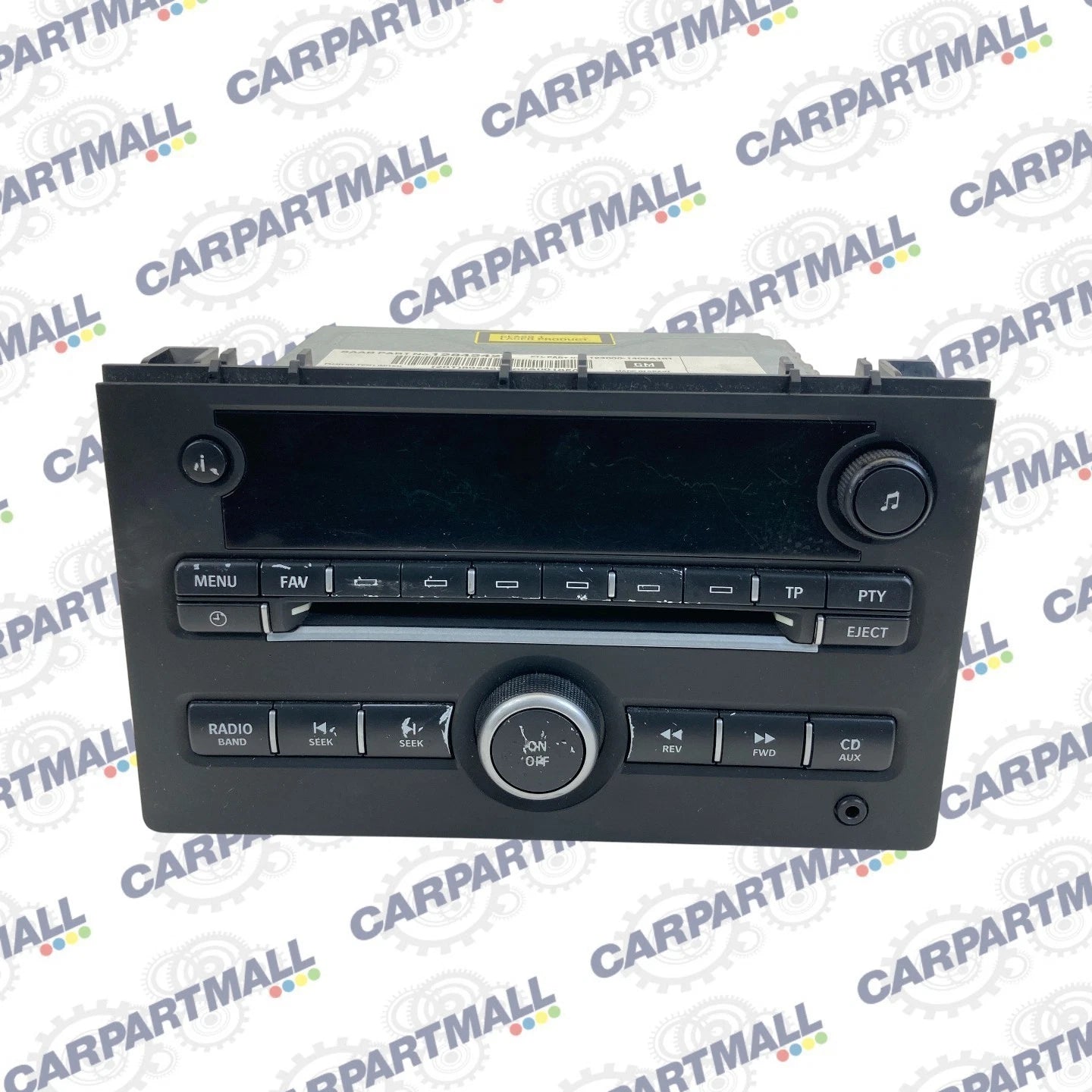 2008 2009 08 09 SAAB 9-3 RADIO AM/FM STEREO SINGLE DISC PLAYER ASSY 12842427 OEM