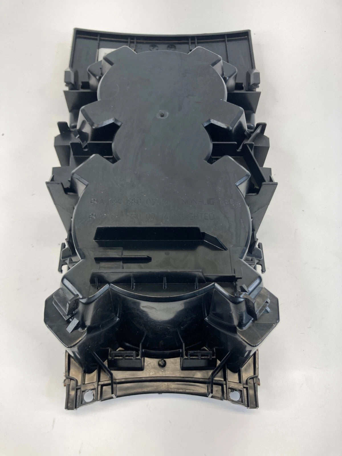 2007-2011 MERCEDES-BENZ ML350 FRONT CENTER CONSOLE CUP HOLDER WOOD A1646801714