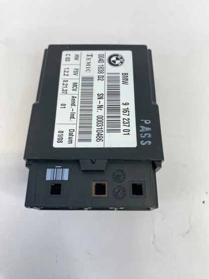2007 2008 BMW 335XI 2007-2010 335I REAR SEAT BELT CONTROL MODULE 9-167-237-01