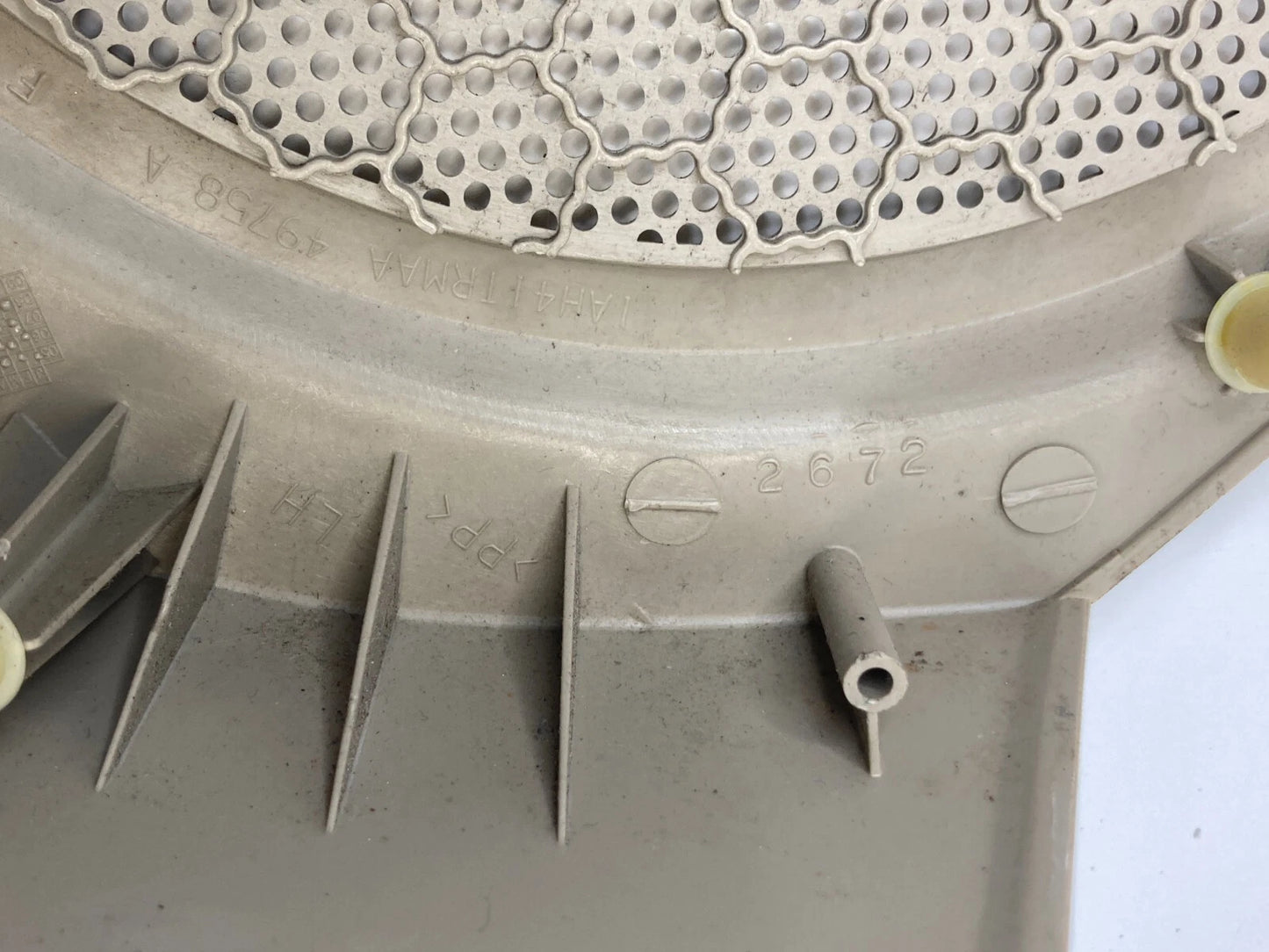 2008-2012 DODGE CALIBER FRONT LEFT DOOR PANEL SPEAKER COVER GRILLE 1AH41TRMAA