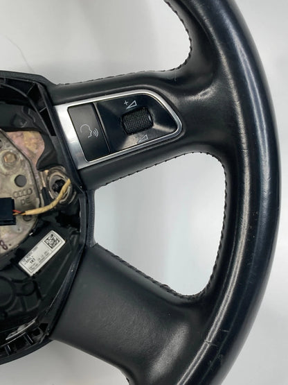 2009-2012 AUDI A4 QUATTRO STEERING WHEEL DRIVER SIDE W/ SWITCHES 62002150D OEM