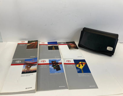 2012 TOYOTA PRIUS OWNERS MANUAL WARRANTY MAINTENANCE REFERENCE BOOK SET OEM