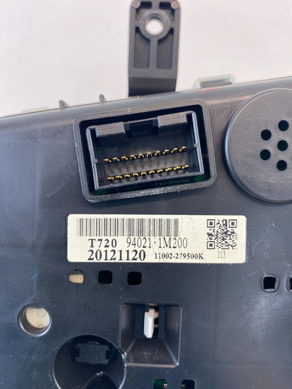 11-13 KIA FORTE DASH INSTRUMENT CLUSTER SPEEDOMETER GAUGES UNK MILES 940211M200