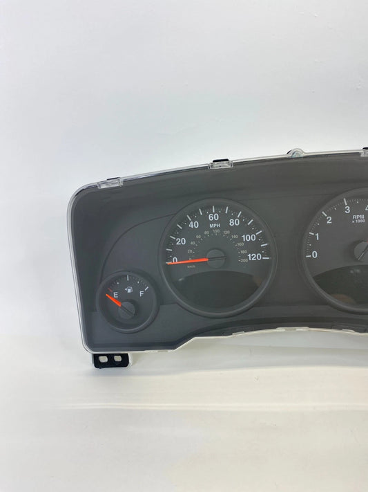 11-13 JEEP PATRIOT INSTRUMENT CLUSTER SPEEDOMETER GAUGES UNK MILES 68080402AD