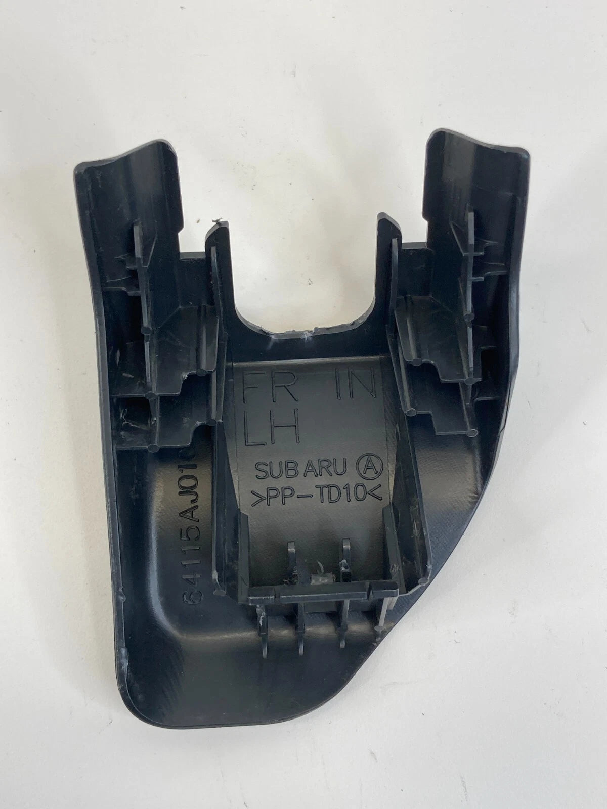 10-14 SUBARU LEGACY FRONT LEFT SIDE SEAT INNER TRACK RAIL COVER 64115-AJ010 OEM