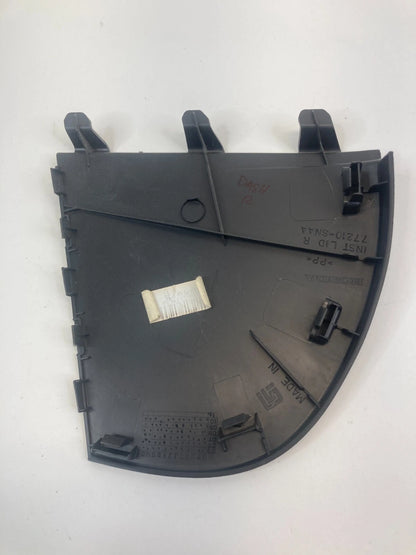 2006-2011 HONDA CIVIC RIGHT PASSENGER SIDE DASH END CAP BEZEL TRIM 77210-SNAA