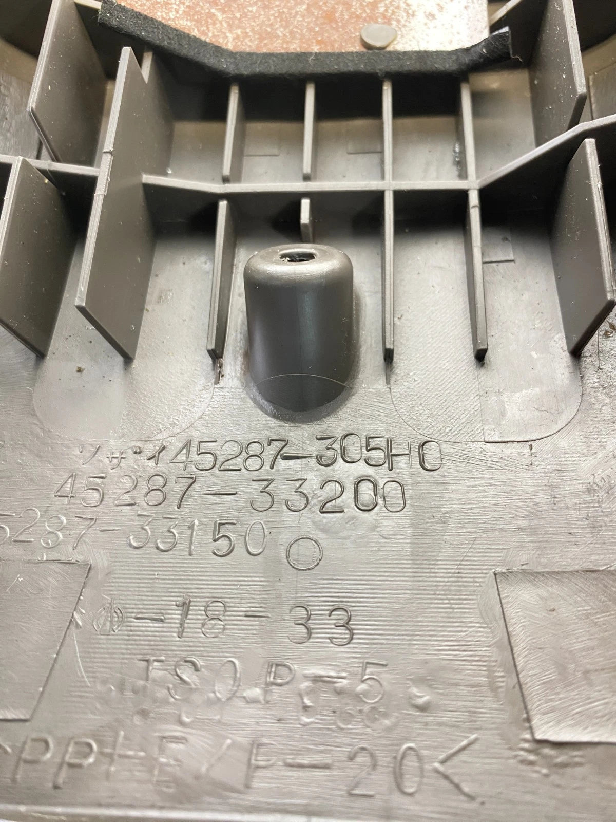 97-03 LEXUS ES300 UPPER & LOWER COLUMN TRIM BEZEL SHROUD COVER 45287-33200 OEM