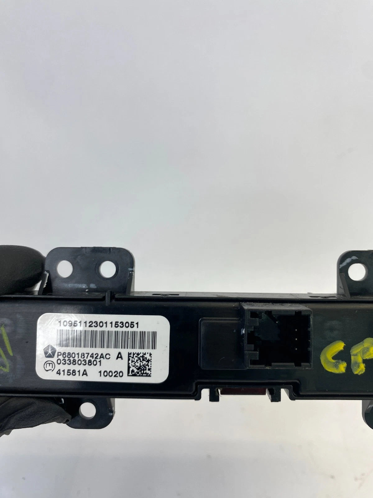 2009-2011 DODGE JOURNEY DASH HAZARD TRACTION CONTROL SWITCH 68018742AC OEM