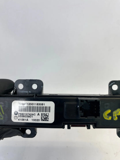 2009-2011 DODGE JOURNEY DASH HAZARD TRACTION CONTROL SWITCH 68018742AC OEM