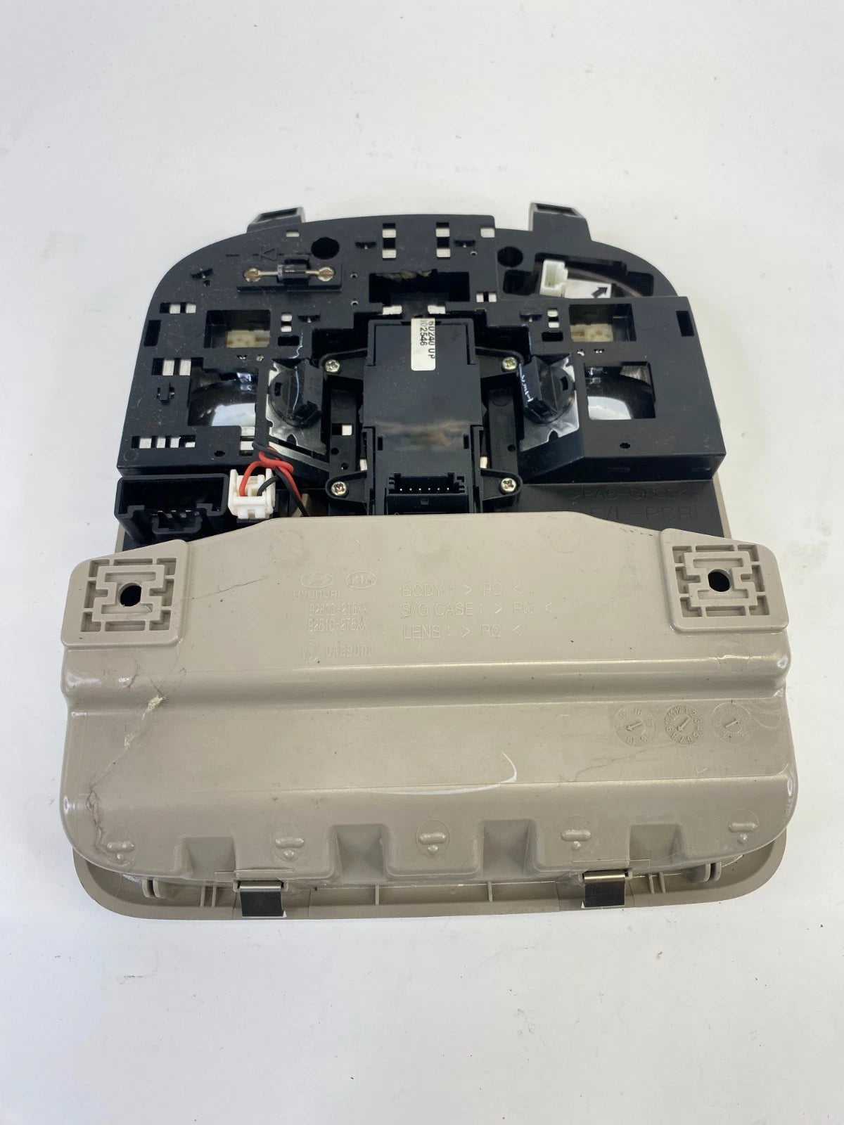 2015 Kia Optima Roof Overhead Console Storage Dome Map Light *With Sunroof* OEM