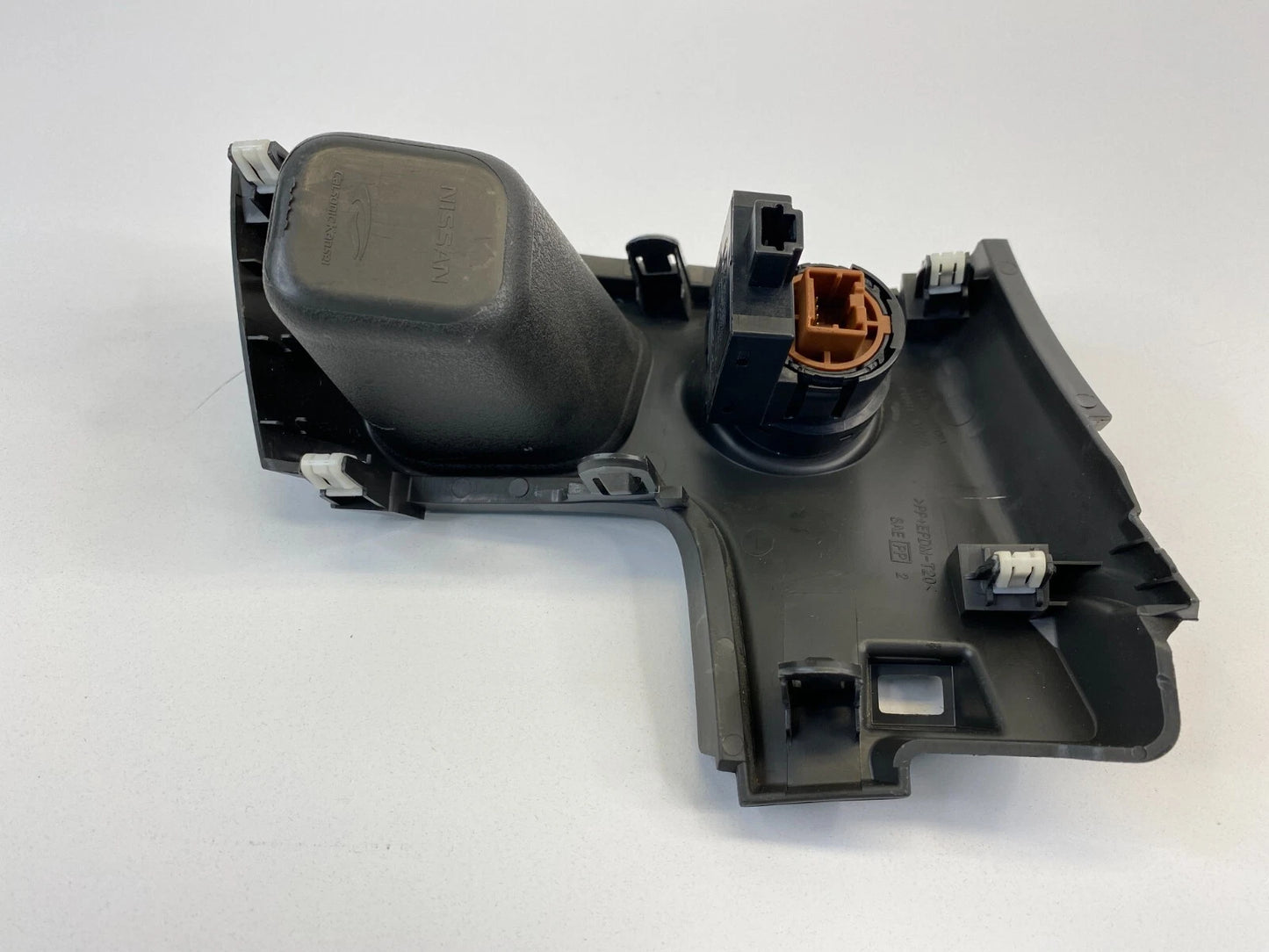 2009-2014 NISSAN CUBE IGNITION START STOP SWITCH BUTTON BEZEL COVER W/ KEY OEM