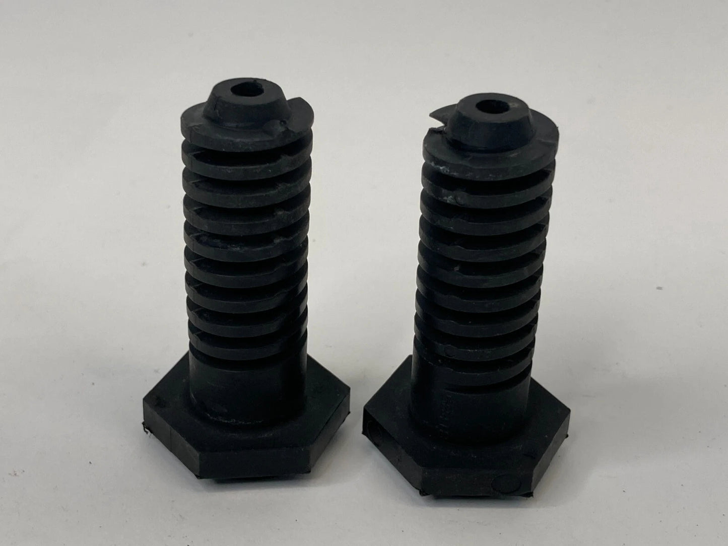 2008-2014 DODGE AVENGER FRONT HOOD BUMPER RUBBER ADJUSTMENT PAIR SET OEM