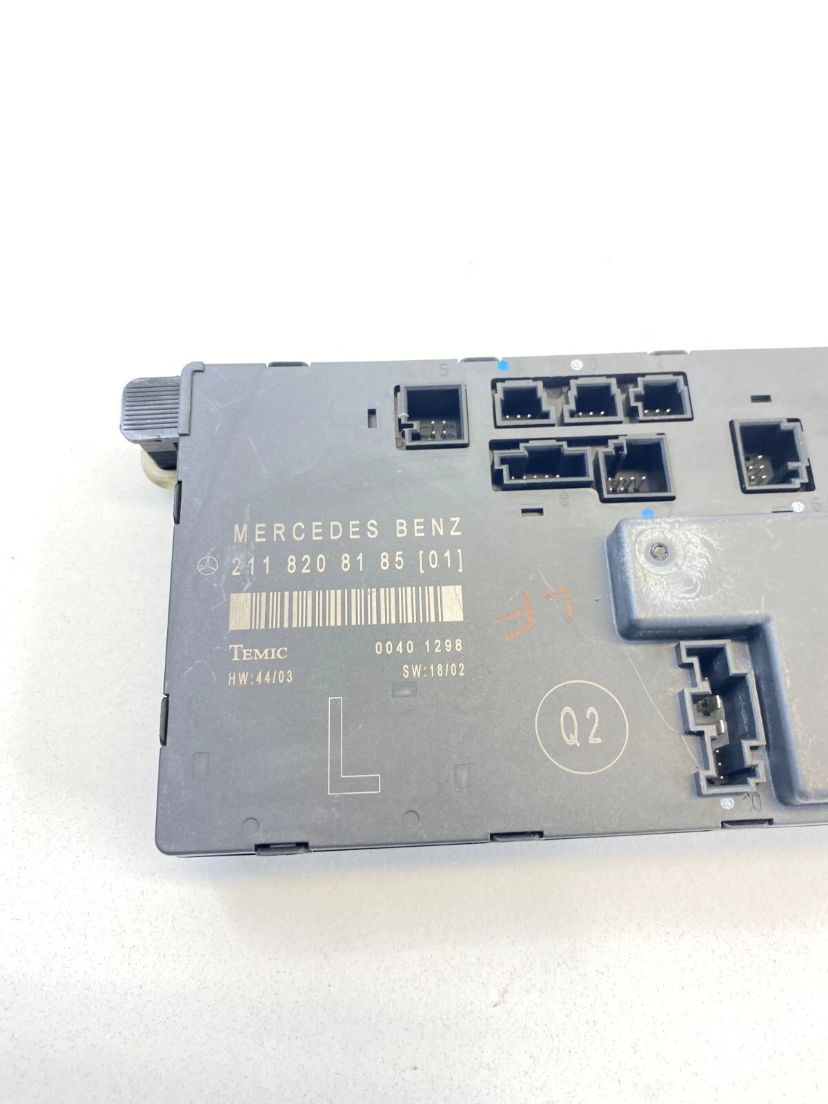 2003-2006 MERCEDES-BENZ E500 FRONT LEFT SIDE DOOR CONTROL MODULE UNIT 2118208185
