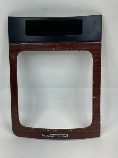 2005-2007 JEEP GRAND CHEROKEE CENTER CONSOLE SHIFTER BEZEL TRIM WOOD OXH38TRMAD