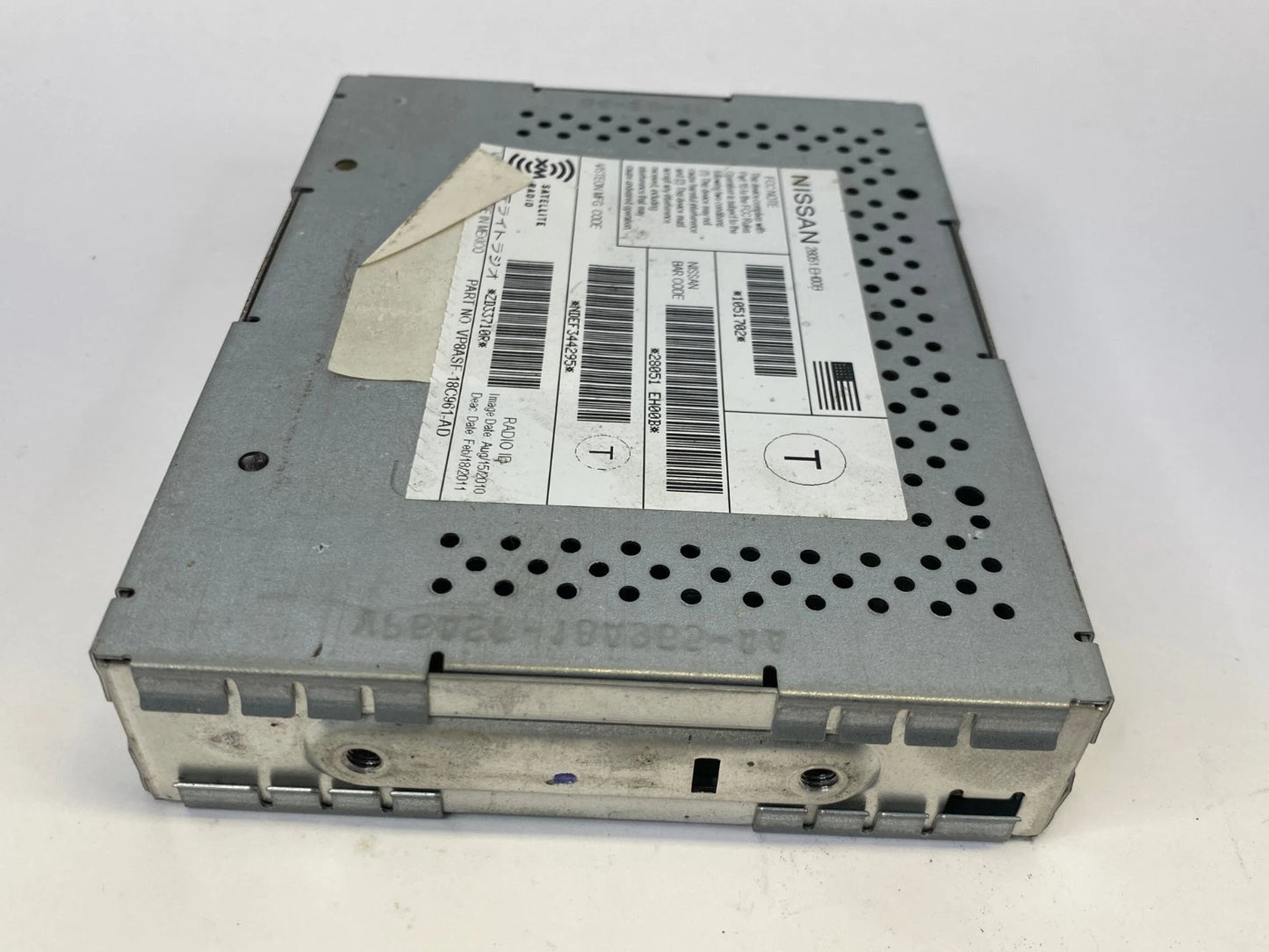 2009-2014 NISSAN MURANO SATELLITE RADIO AUDIO TUNER MODULES OEM VP8ASF-18C961-AD