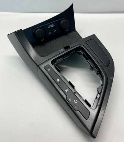 11-13 Kia Optima Center Console Shifter Bezel Trim w/Power Outlet AUX 846512T010