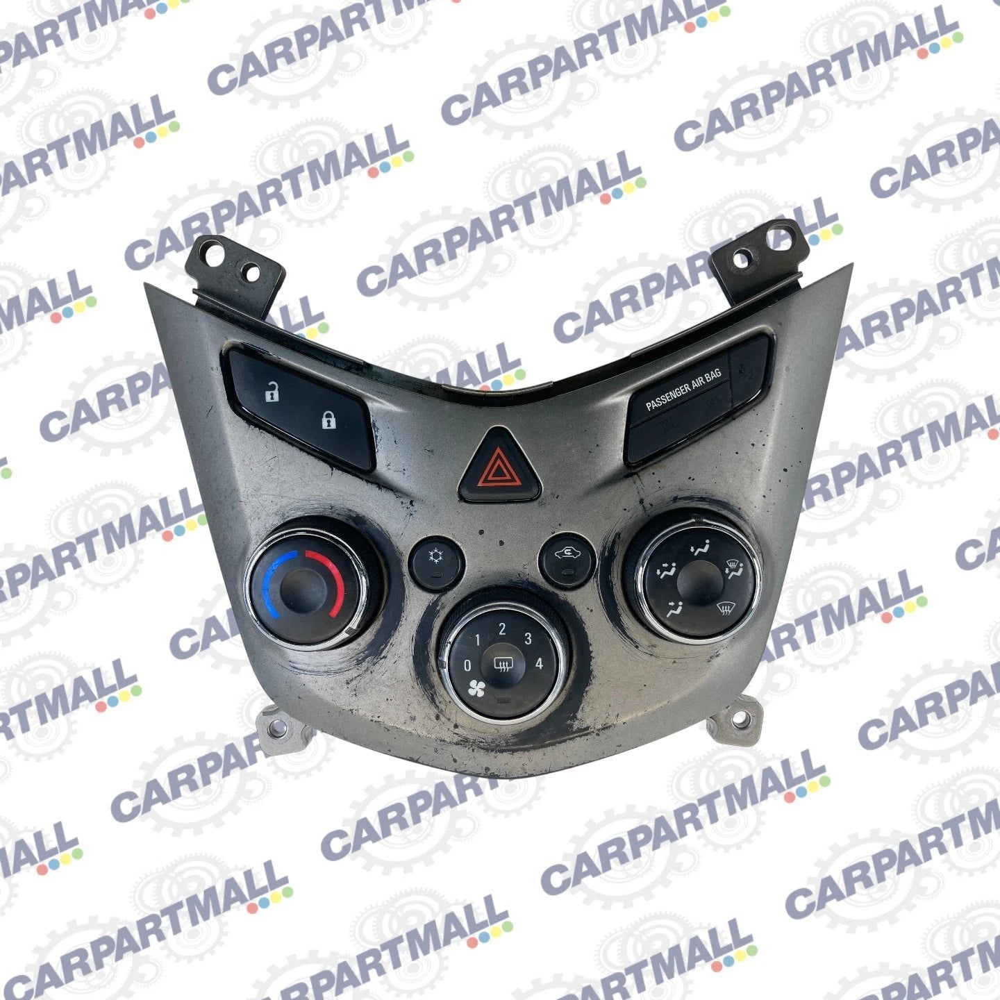 11-13 CHEVROLET SONIC A/C CLIMATE CONTROL HEATER TEMP SWITCH W/ BEZEL 95466006