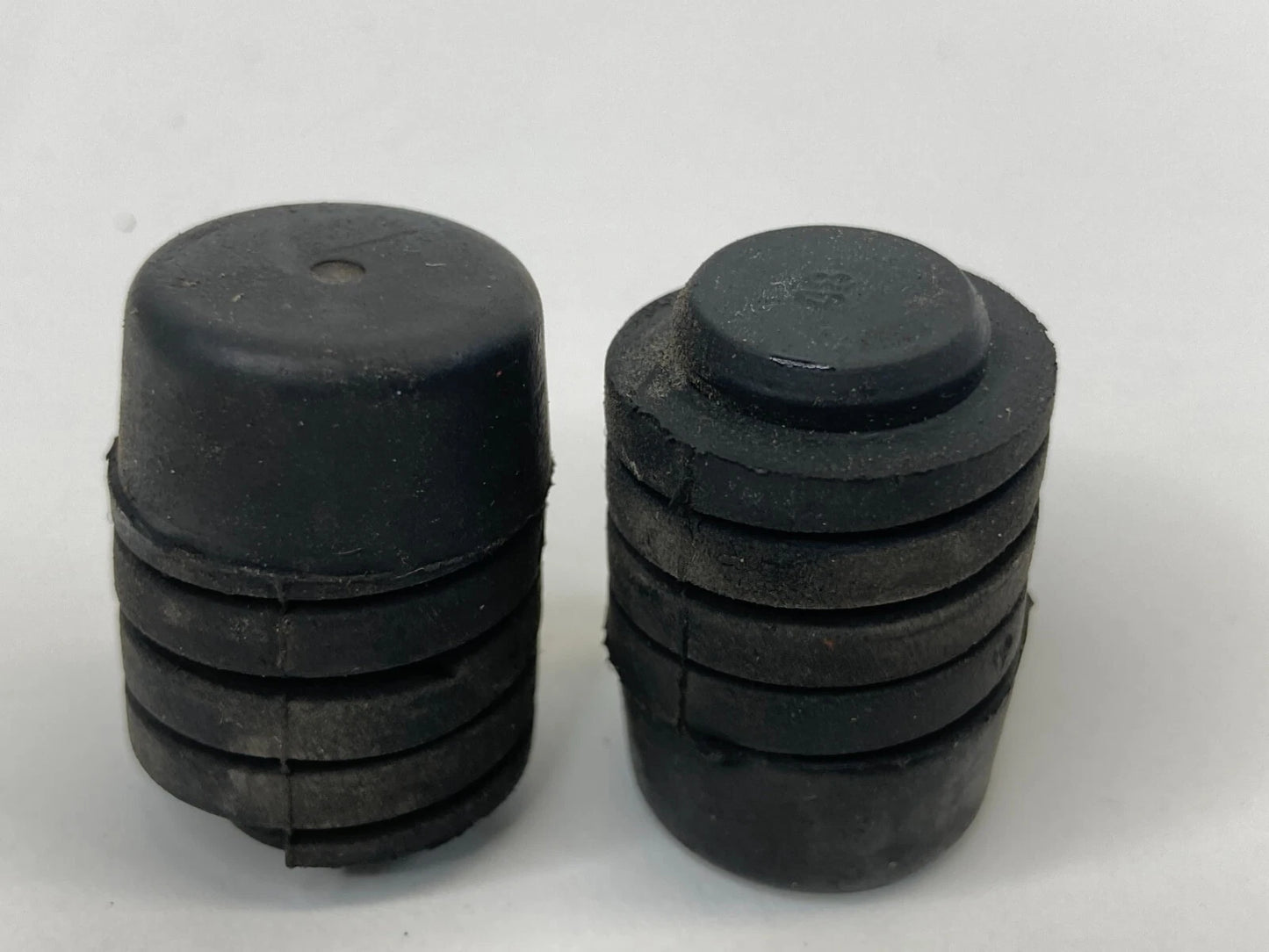2004-2008 ACURA TL FRONT HOOD RUBBER CUSHION STOPPER BUMPER PAIR SET OEM