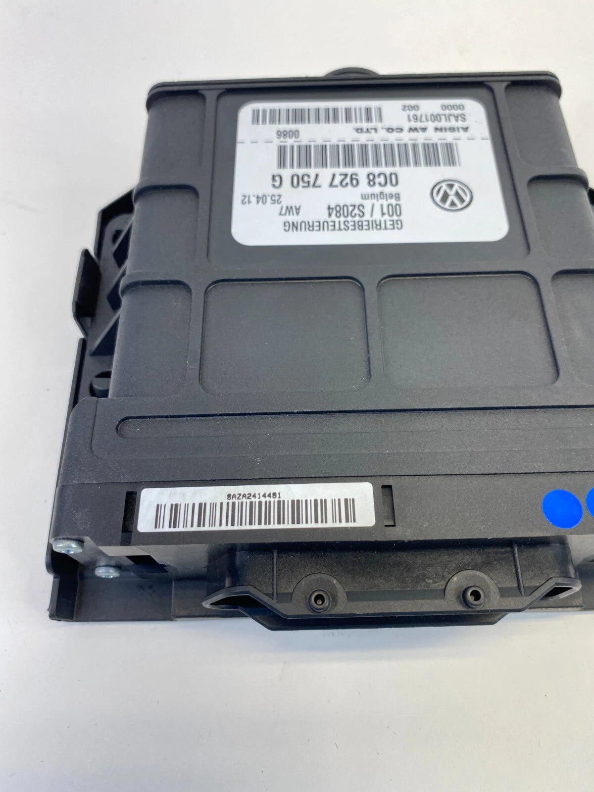 11 12 VOLKSWAGEN TOUAREG 3.0L TRANSMISSION COMPUTER CONTROL MODULE TCM TCU OEM