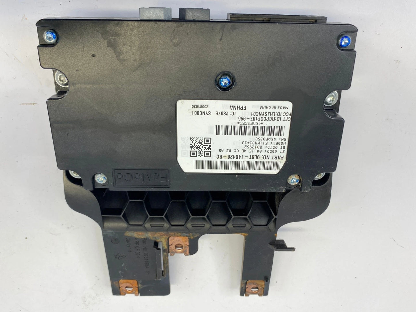 2009 FORD ESCAPE BLUETOOTH SYNC TELECOMS MODULE FRONT OEM FACTORY 9L8T-14B428-BC