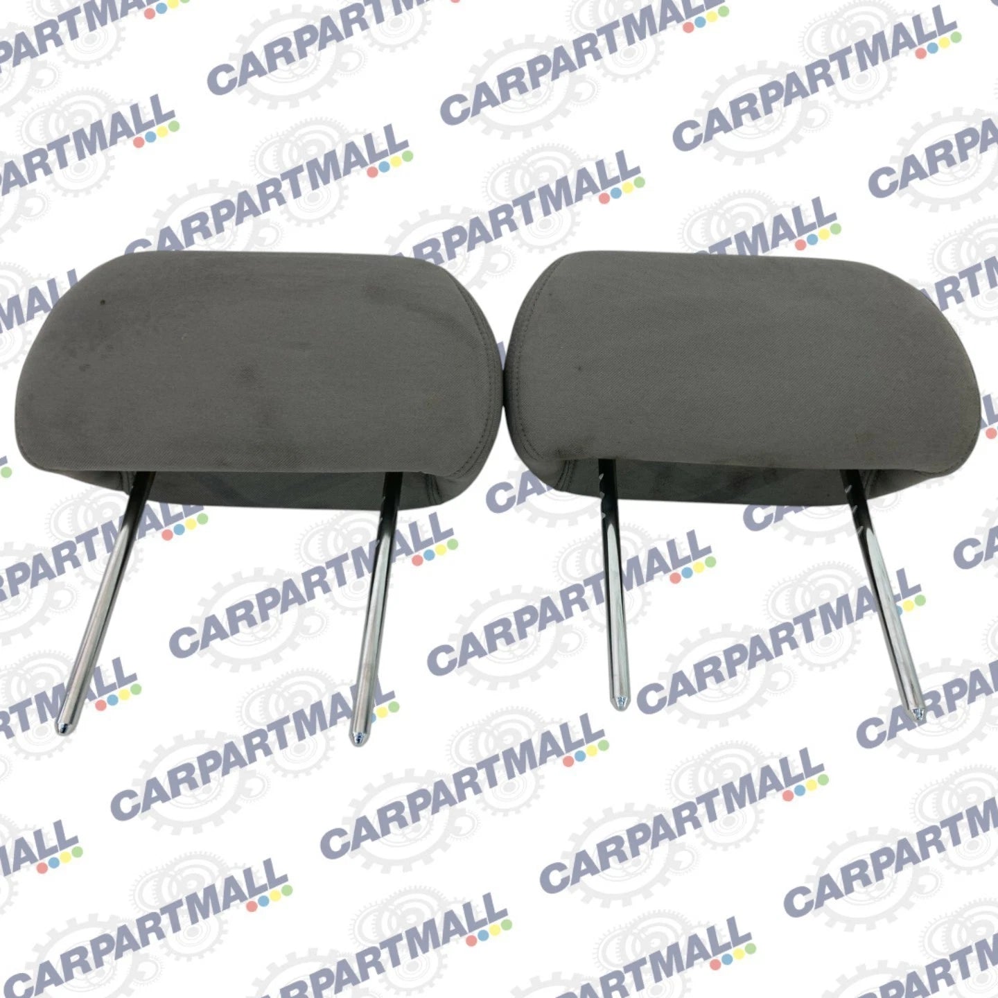 2007-2009 SATURN AURA REAR LEFT & RIGHT SEAT HEADREST HEAD REST CLOTH SET OEM