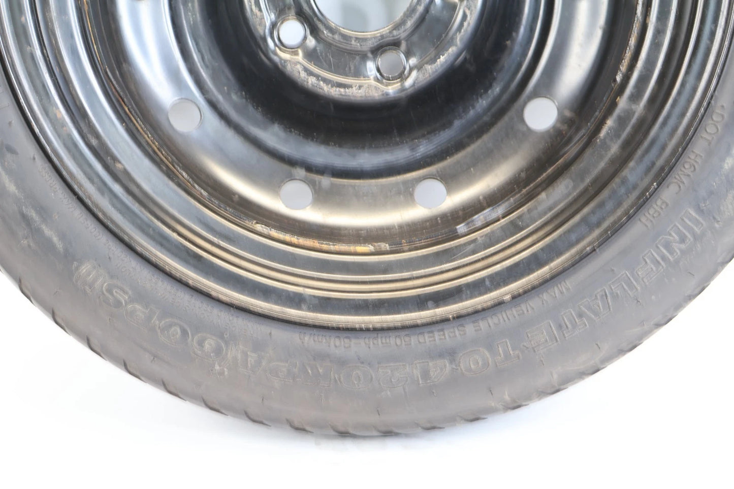 2010-2013 KIA SOUL SPARE TIRE COMPACT DONUT WHEEL T125/80D15 95M OEM