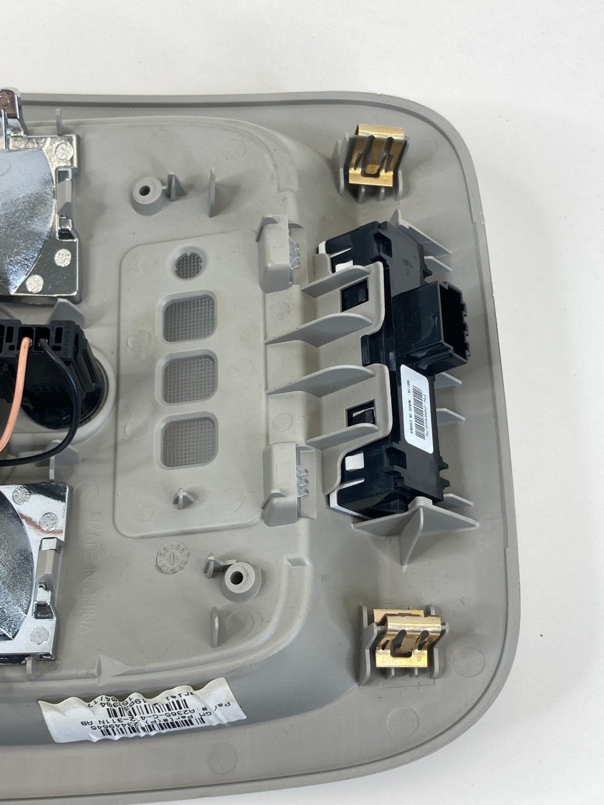 21014-2016 GMC Terrain Overhead Roof Mounted Console Map Lights 23449645 OEM