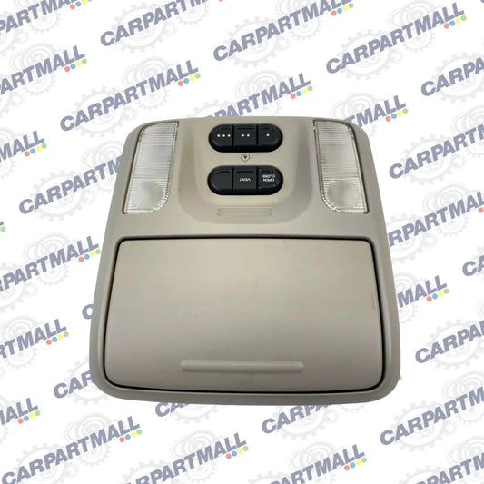 2004-2006 CHRYSLER PACIFICA OVERHEAD CONSOLE MAP LIGHT W/ TIRE PRESSURE MODULE