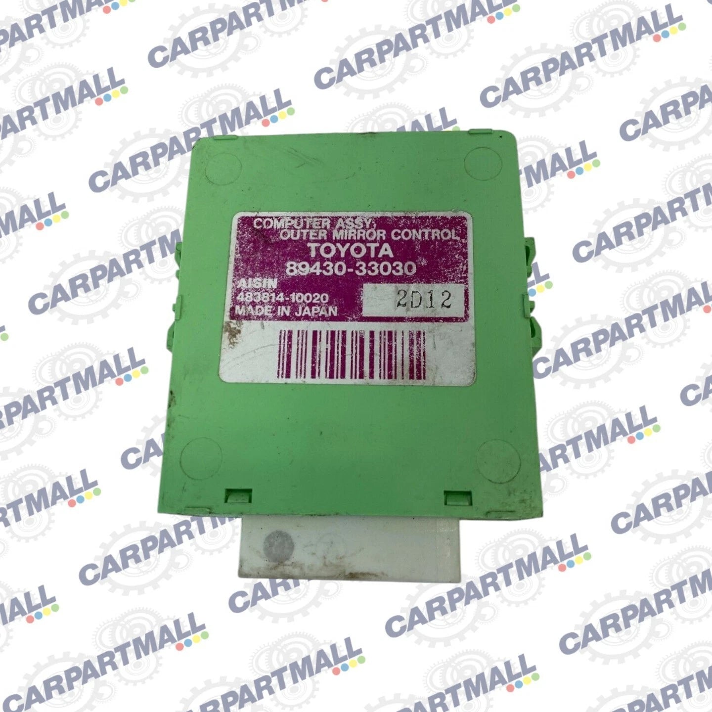2002 2003 LEXUS ES300 MEMORY MIRROR CONTROL MODULE UNIT OEM 89430-33030