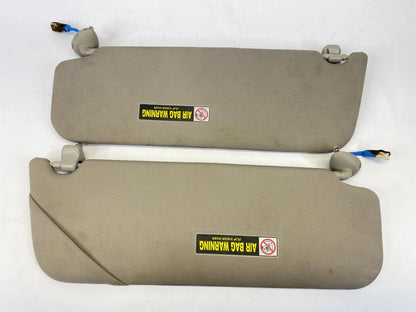 11-17 HONDA ODYSSEY W SUNROOF LEFT & RIGHT SUN VISOR SUNVISOR SET W/ LIGHT OEM